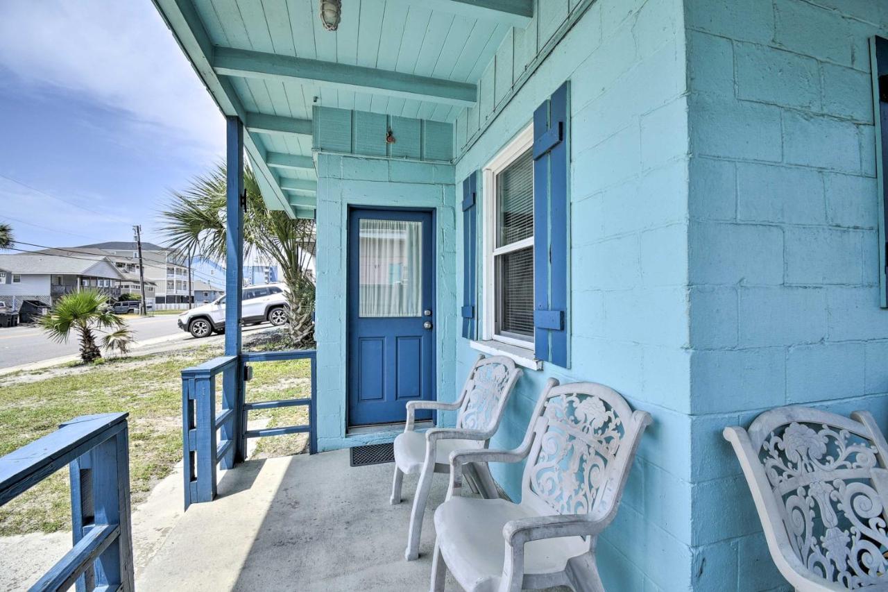 Bright Myrtle Beach Bungalow Steps To The Beach! Exterior foto