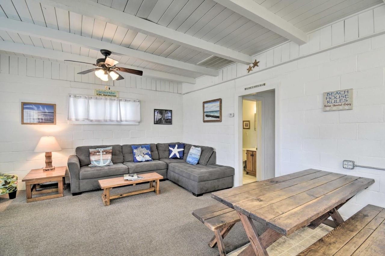 Bright Myrtle Beach Bungalow Steps To The Beach! Exterior foto